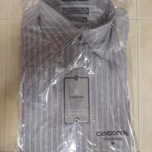 CLAIBORNE men's dress shirt, medium slim fit